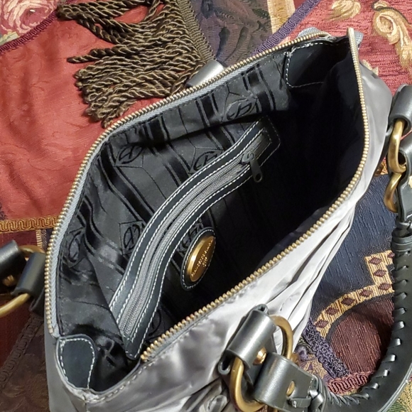 Francesco Biasia Silver and Gold Handbag - Picture 4 of 7